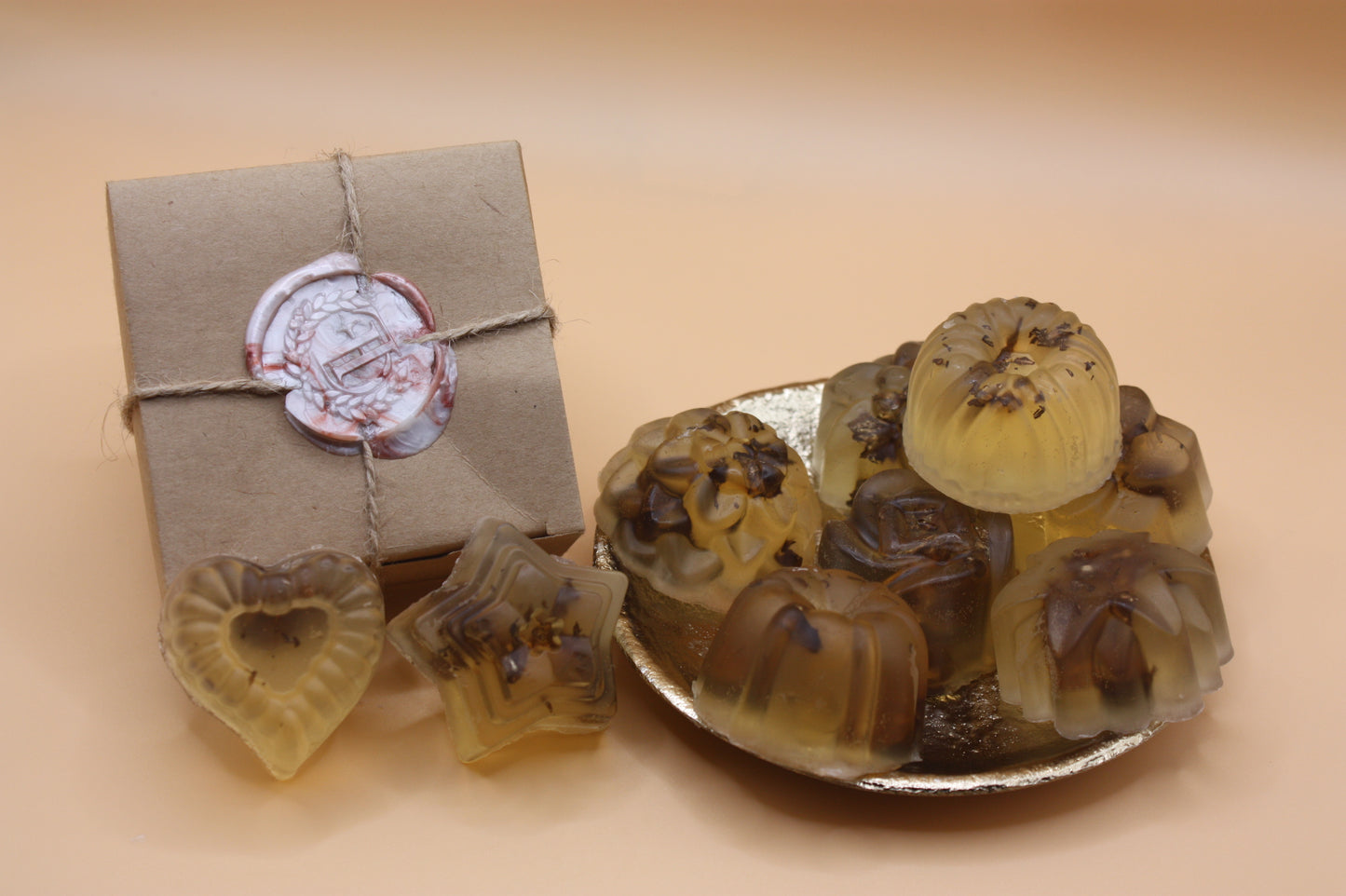 Jabón de Miel con Pan de Oro